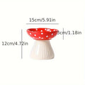 Ceramic Elevate Mushroom Food Bowl