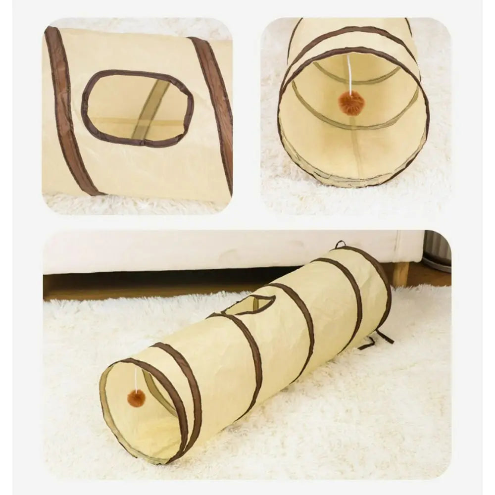 Collapsible Polyester Play Tunnel - 1ct