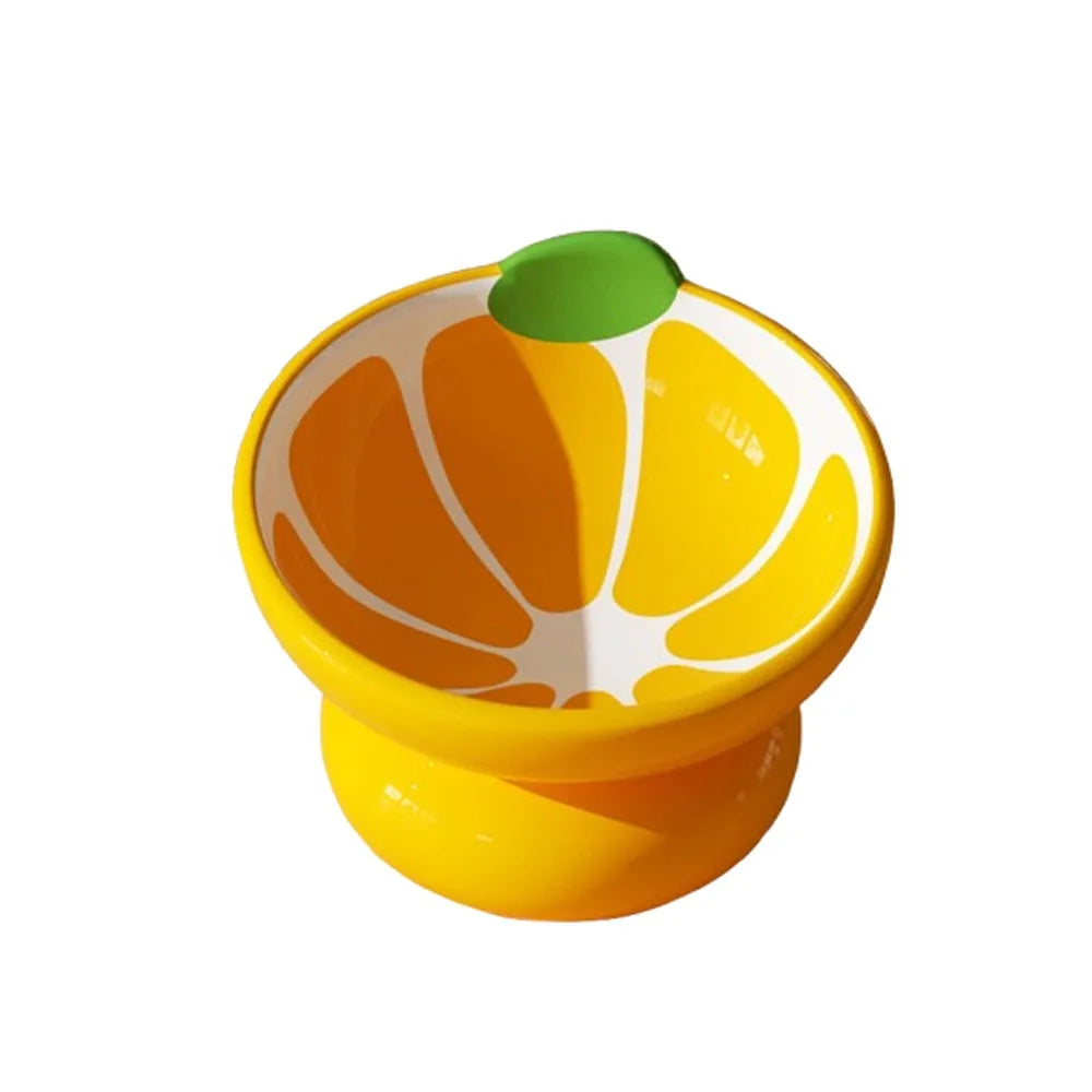 Ceramic Raised Fruit Food/Water Bowl