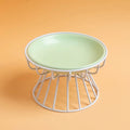 Ceramic Raised Shallow Bowl & Stand - 1 set