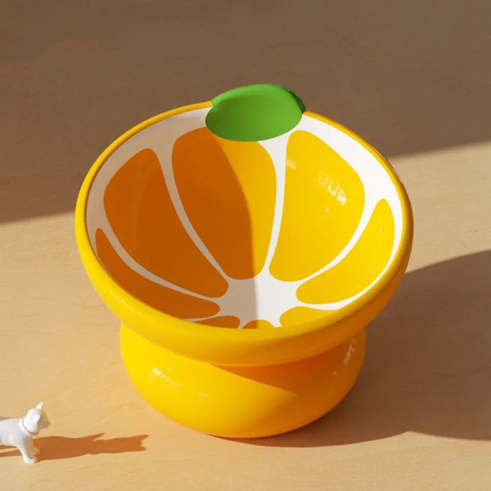 Ceramic Raised Fruit Food/Water Bowl