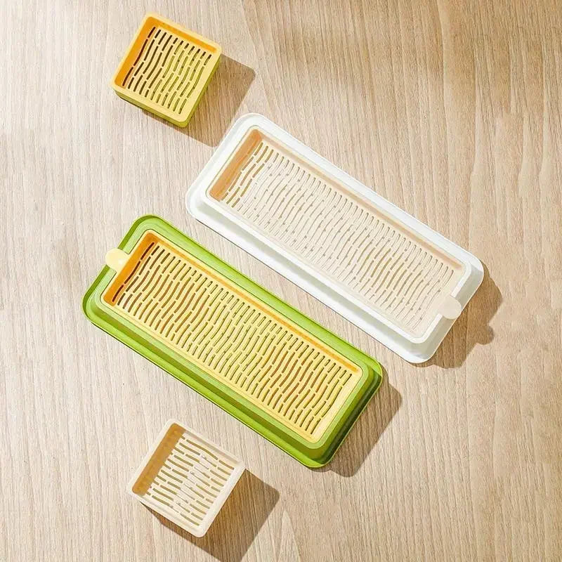 Rectangular Hydroponic Grass Seed Planter