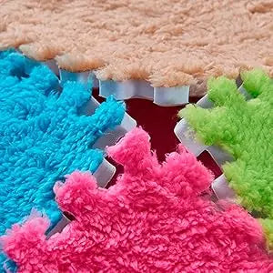 11.8x11.8in EVA Foam Plush-Lined Puzzle Mats