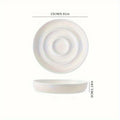Ceramic Raindrop Slow-Feeder Bowl - 1ct