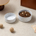 Speckled Food/Water Bowl (w/ Optional Tray)