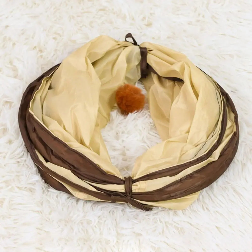 Collapsible Polyester Play Tunnel - 1ct