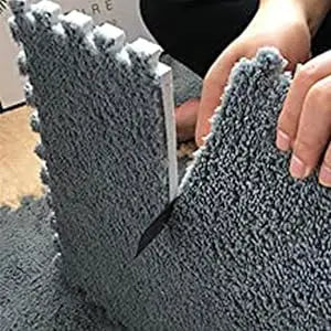 11.8x11.8in EVA Foam Plush-Lined Puzzle Mats